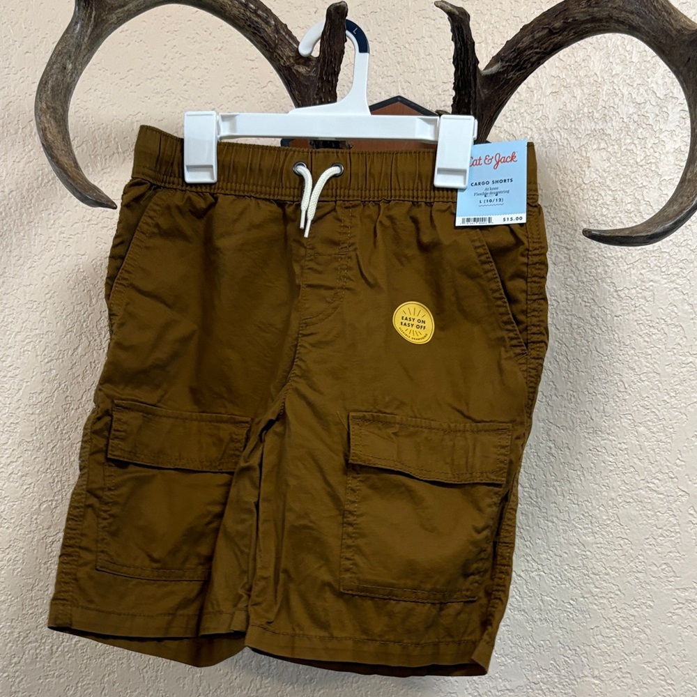 Cat & Jack Tan Cargo Shorts